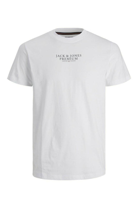 Jack&Jones Premium Minimalist Erkek T-Shirt - Kısa Kol Yuvarlak Yaka
