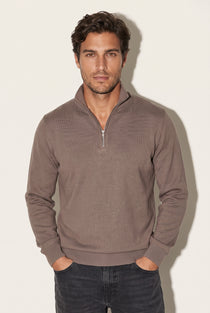 JSCO Erkek Dik Yaka 30/3 SLK Sweatshirt Sweat JS6208