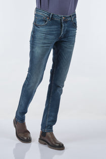 JSCO Erkek Slim Fit Jean Pantolon - Günlük Stil