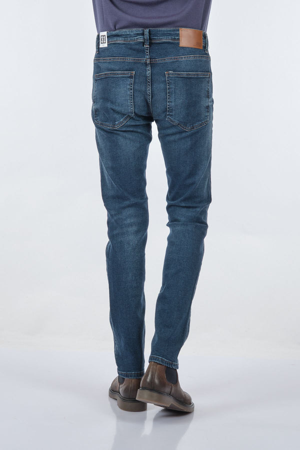 JSCO Erkek Slim Fit Jean Pantolon - Günlük Stil