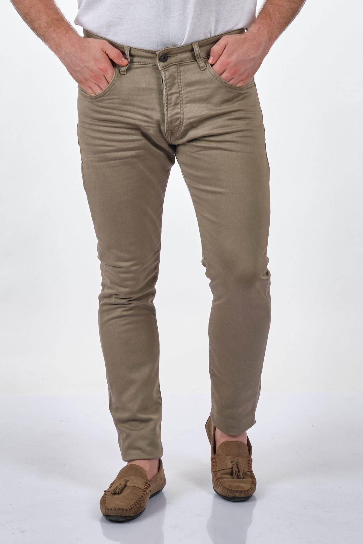 JSCO Erkek Minimalist Slim Fit Pantolon - Günlük & Şık Main image
