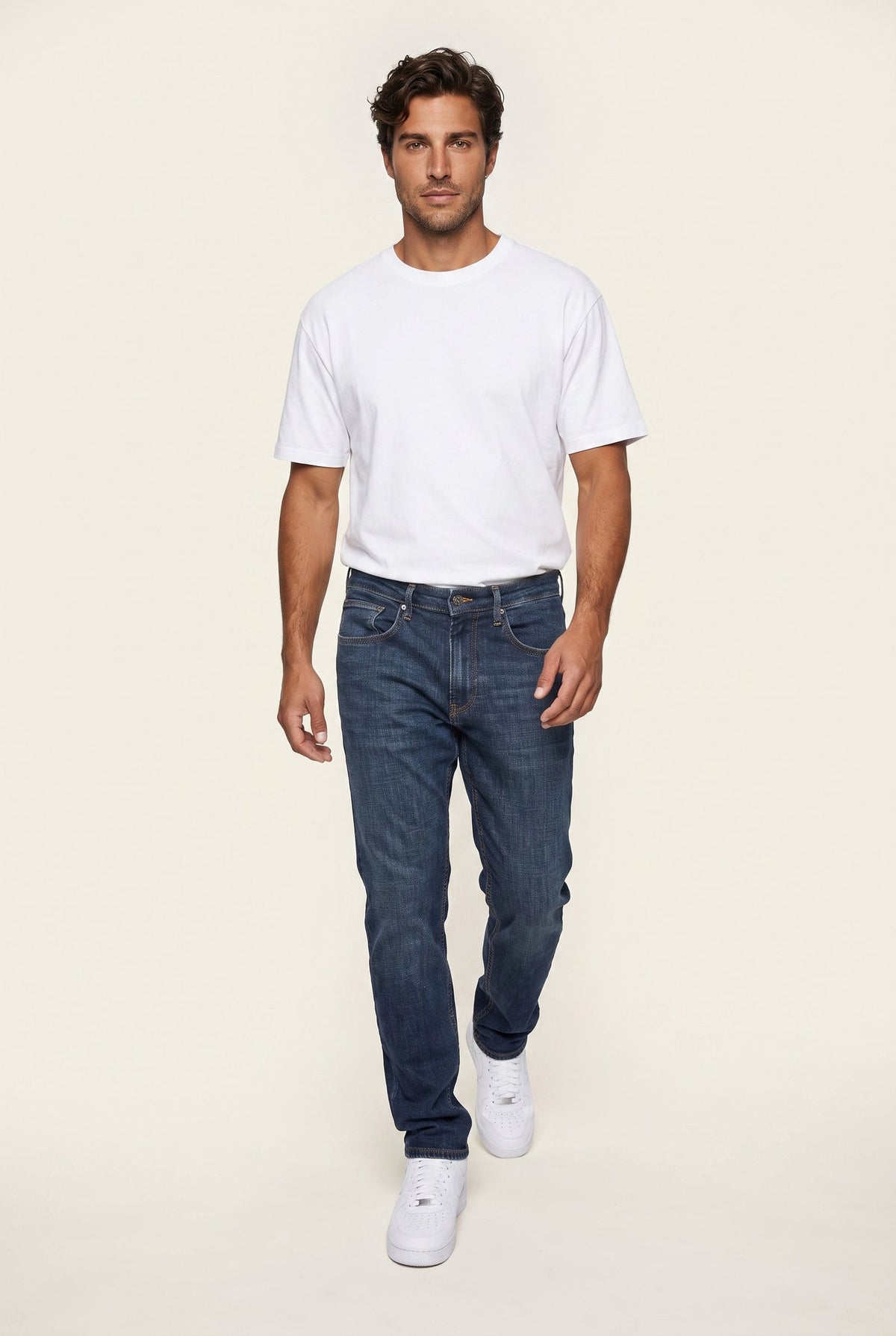 JSCO Erkek Texas Yüksek Bel Fermuarlı Boru Paça Jean Pantolon JS4400-F14