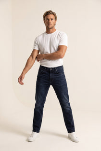 JSCO Erkek Texas Yüksek Bel Fermuarlı Boru Paça Jean Pantolon JS4412-F08