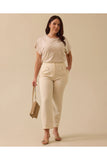 Women's Plus Size Pleated Detail Pocket Trousers Gala-Xi