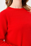 Women's Crew Neck Classic Wool Sweater Pattern