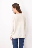 Women's Crew Neck Classic Wool Sweater Pattern