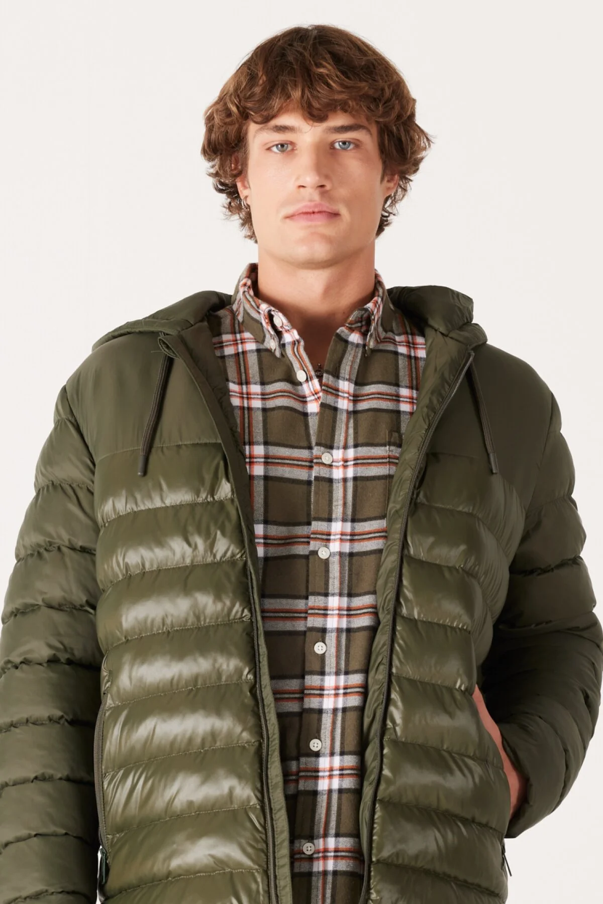Wrangler Erkek Oversize Kapüşonlu Şişme Mont - Günlük Kışlık Secondary image