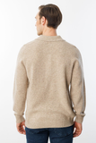 Men's Polo Collar Basic Wool Sweater Pattern