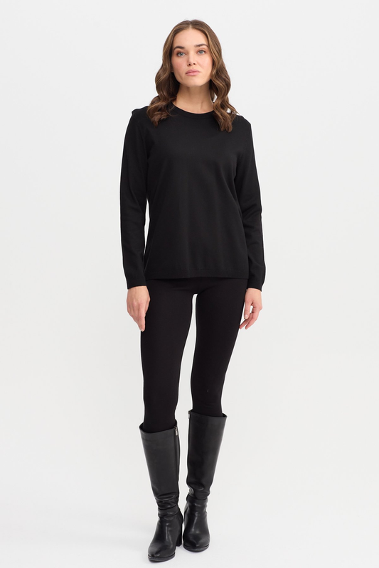 Women's Basic Crew Neck Sweater Pattern 