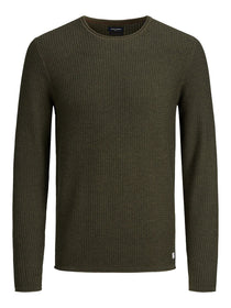 Jack&Jones Minimalist Erkek Kazak - Uzun Kol - Regular Fit