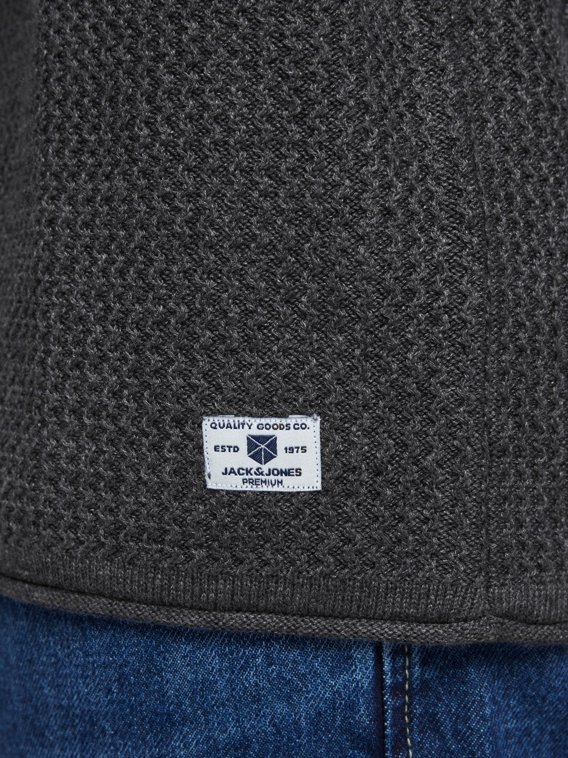 Jack&Jones Minimalist Erkek Kazak - Uzun Kol - Regular Fit