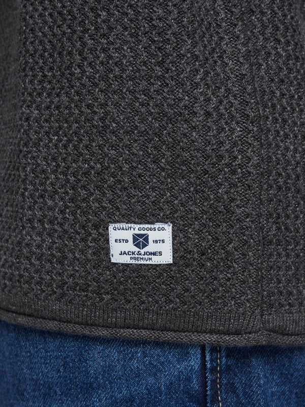 Jack&Jones Minimalist Erkek Kazak - Uzun Kol - Regular Fit