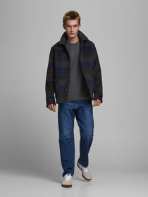 Jack&Jones Minimalist Erkek Kazak - Uzun Kol - Regular Fit