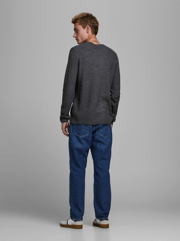 Jack&Jones Minimalist Erkek Kazak - Uzun Kol - Regular Fit