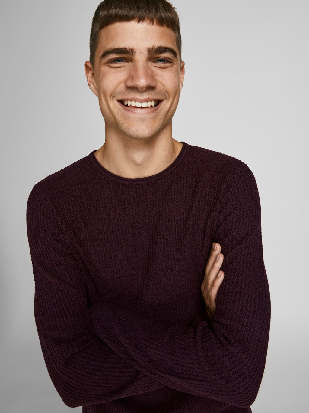 Jack&Jones Minimalist Erkek Kazak - Uzun Kol - Regular Fit
