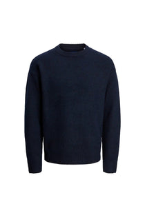 Jack&Jones Oversize Yuvarlak Yaka Erkek Kazak - Minimalist Günlük Stil - Hemen Al!