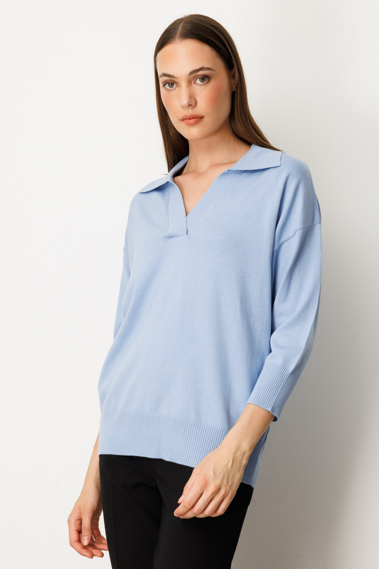 On Truvakar Sleeve Knitted Sweater