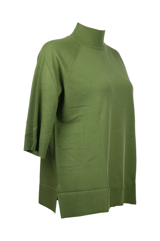 On Oversize 3/4 Sleeve Minimalist Women's Sweater - Everyday Chic