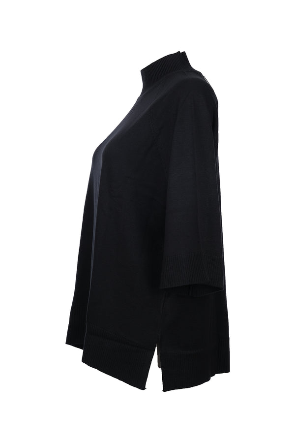 On Oversize 3/4 Kol Minimalist Kadın Kazak - Günlük Şıklık