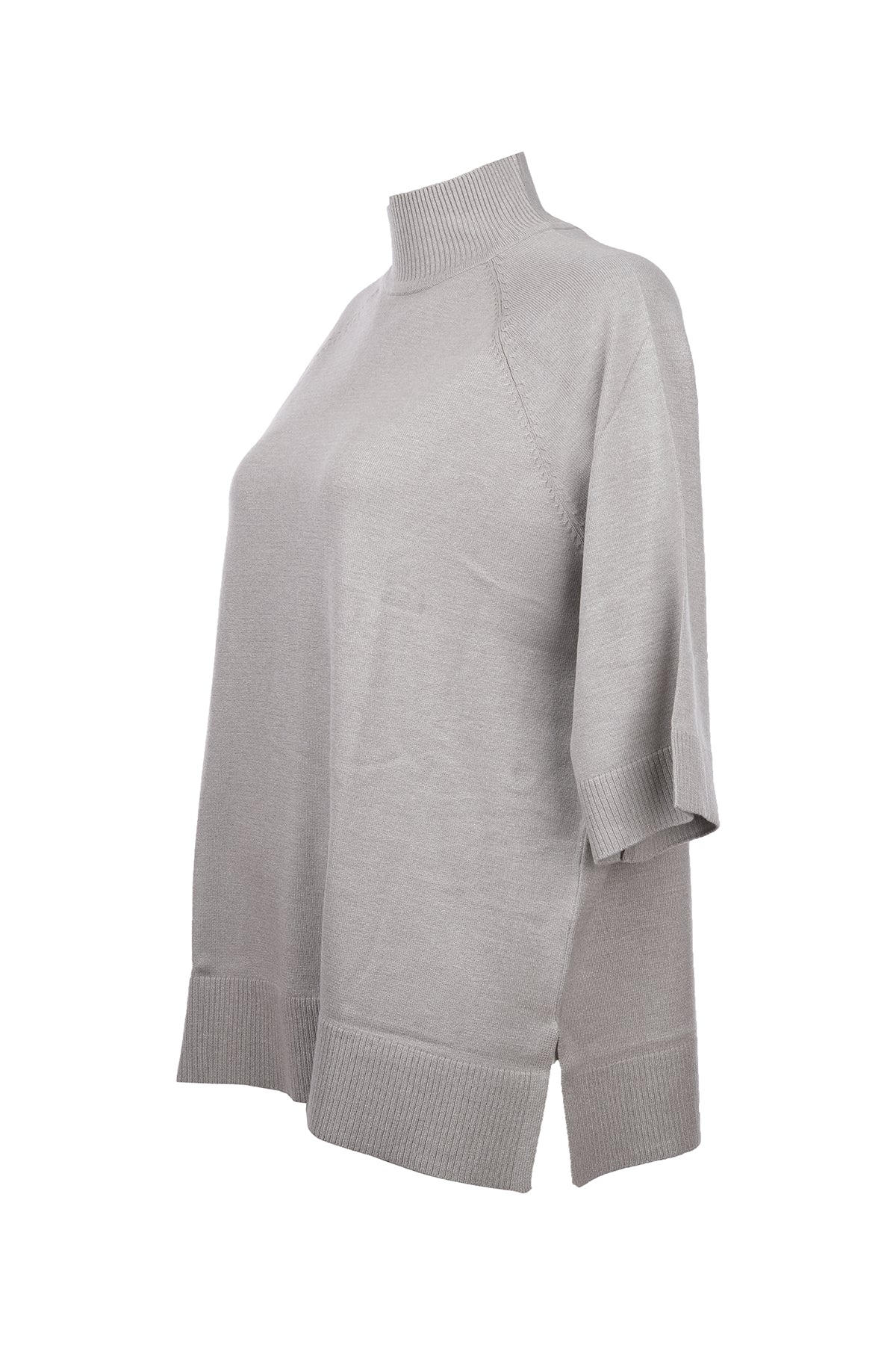 On Oversize 3/4 Kol Minimalist Kadın Kazak - Günlük Şıklık