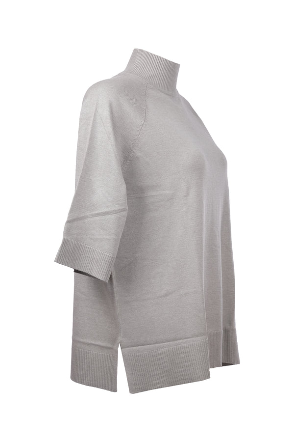 On Oversize 3/4 Kol Minimalist Kadın Kazak - Günlük Şıklık