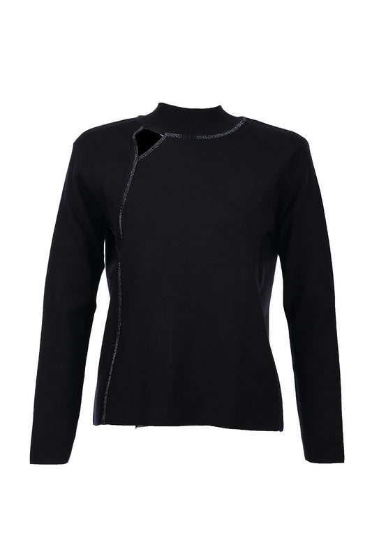 On Minimalist Long-Sleeve Women's Sweater - For Casual & Chic Outfits
