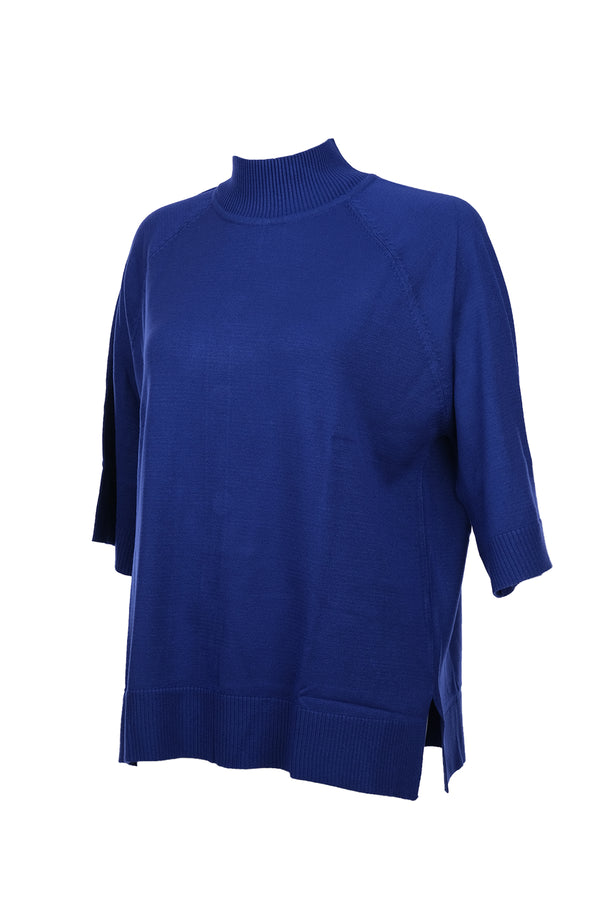 On Oversize 3/4 Kol Minimalist Kadın Kazak - Günlük Şıklık