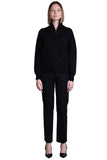 Sempre Oversize Minimalist Semi-Turtleneck Long-Sleeve Sweater