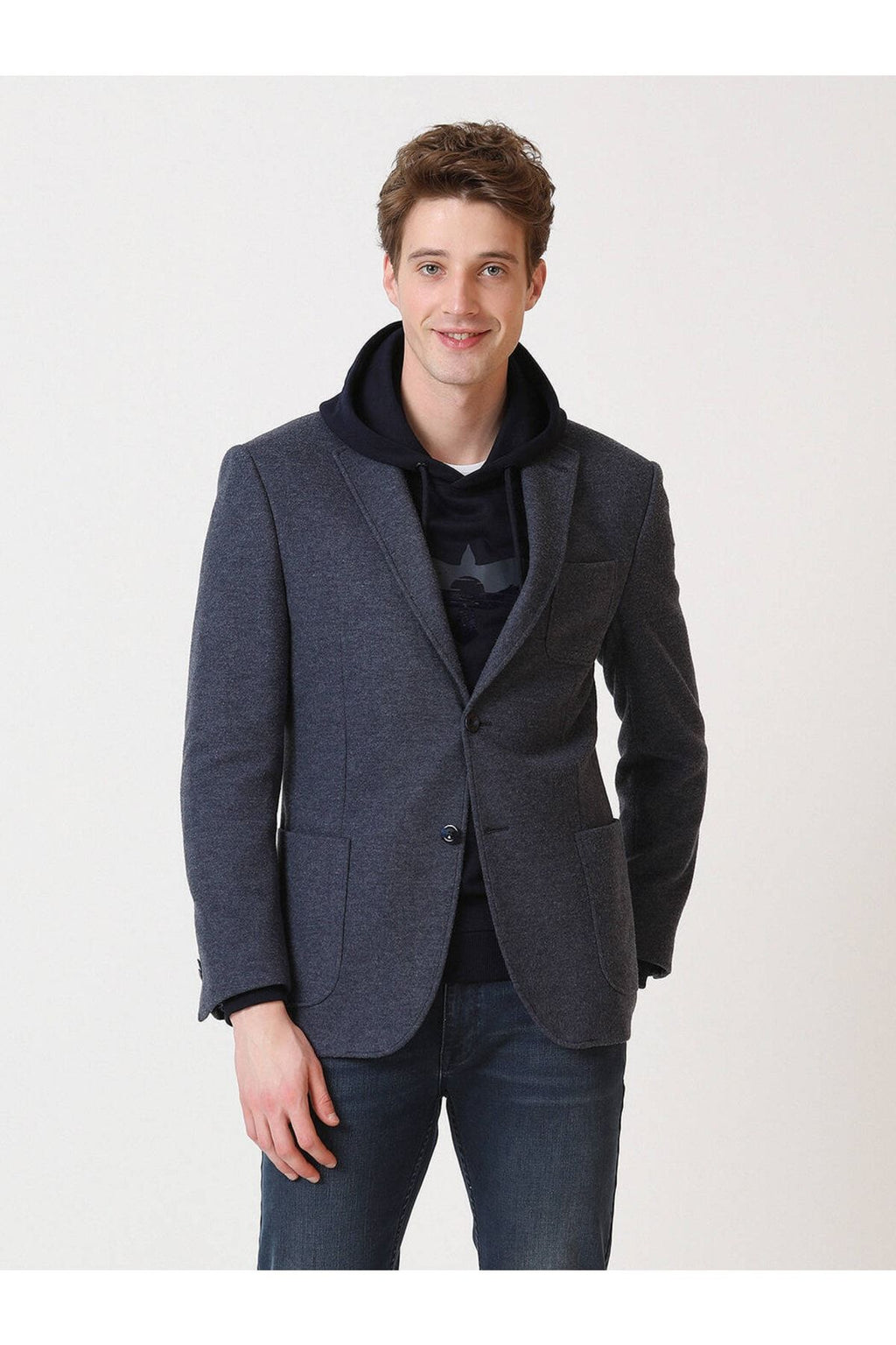 Kip Minimalist Erkek Ceket - Regular Fit Günlük Blazer - CK-2009