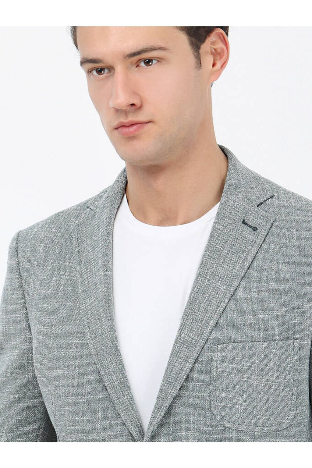 Kip Minimalist Regular Fit Erkek Keten Ceket CK-2216 - Günlük ve Şık