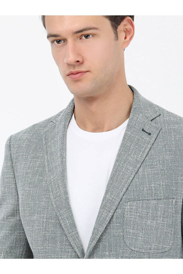 Kip Minimalist Regular Fit Erkek Keten Ceket CK-2216 - Günlük ve Şık