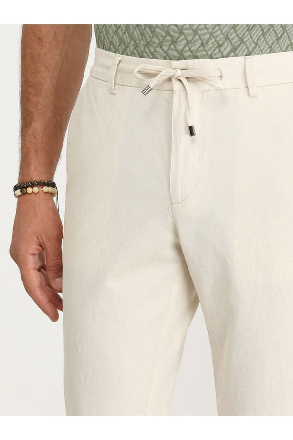 Kip Erkek Regular Fit Keten Pantolon - Minimalist Stil - PANT-2482