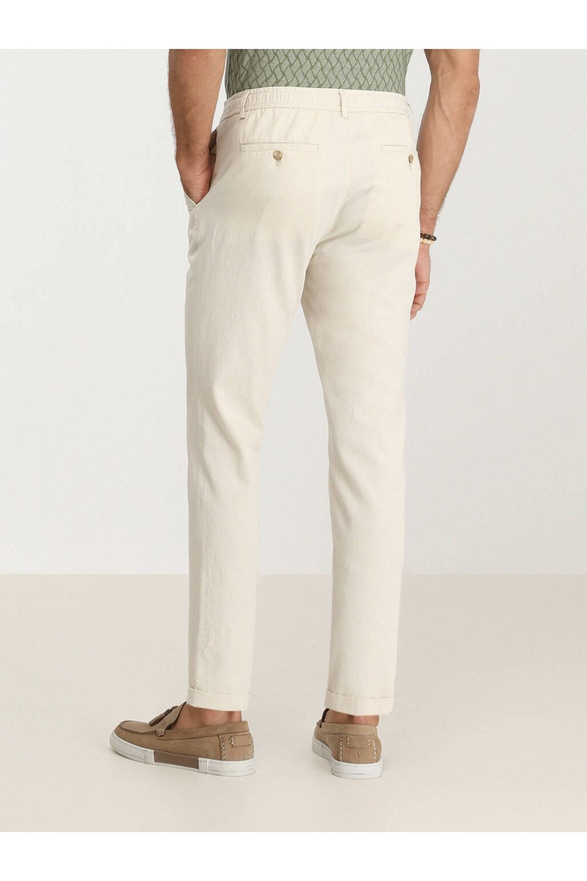 Kip Erkek Regular Fit Keten Pantolon - Minimalist Stil - PANT-2482