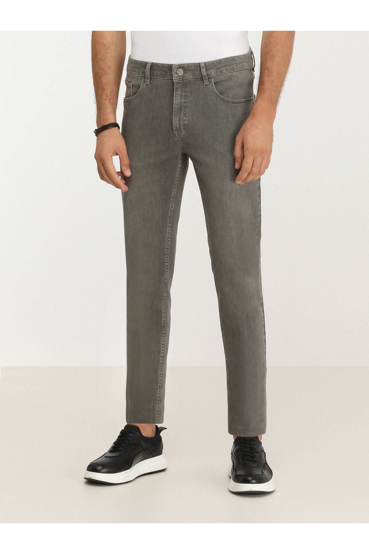 Kip Minimalist Erkek Jean Pantolon - Regular Fit Günlük Kombin Secondary image