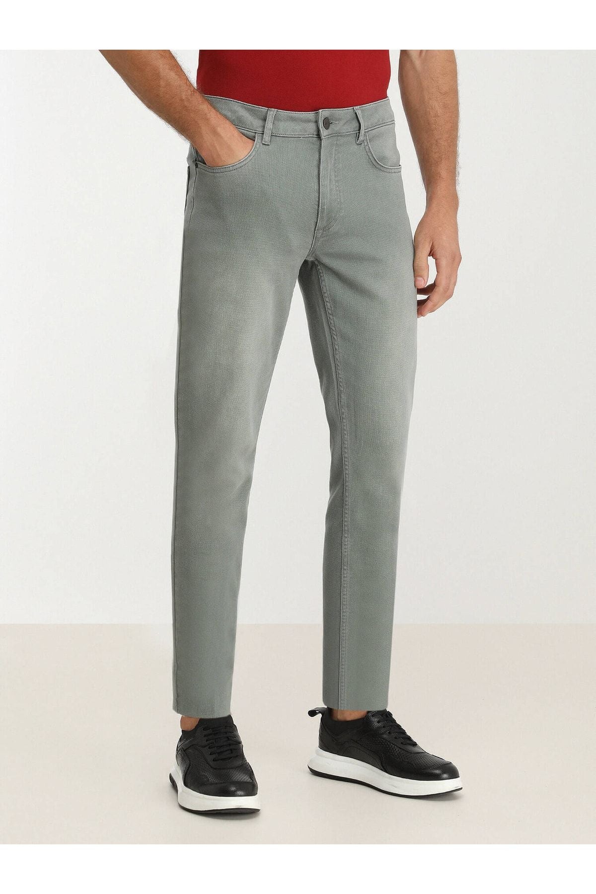 Kip Erkek Slim Fit Jean Pantolon - Minimalist Günlük Stil Secondary image