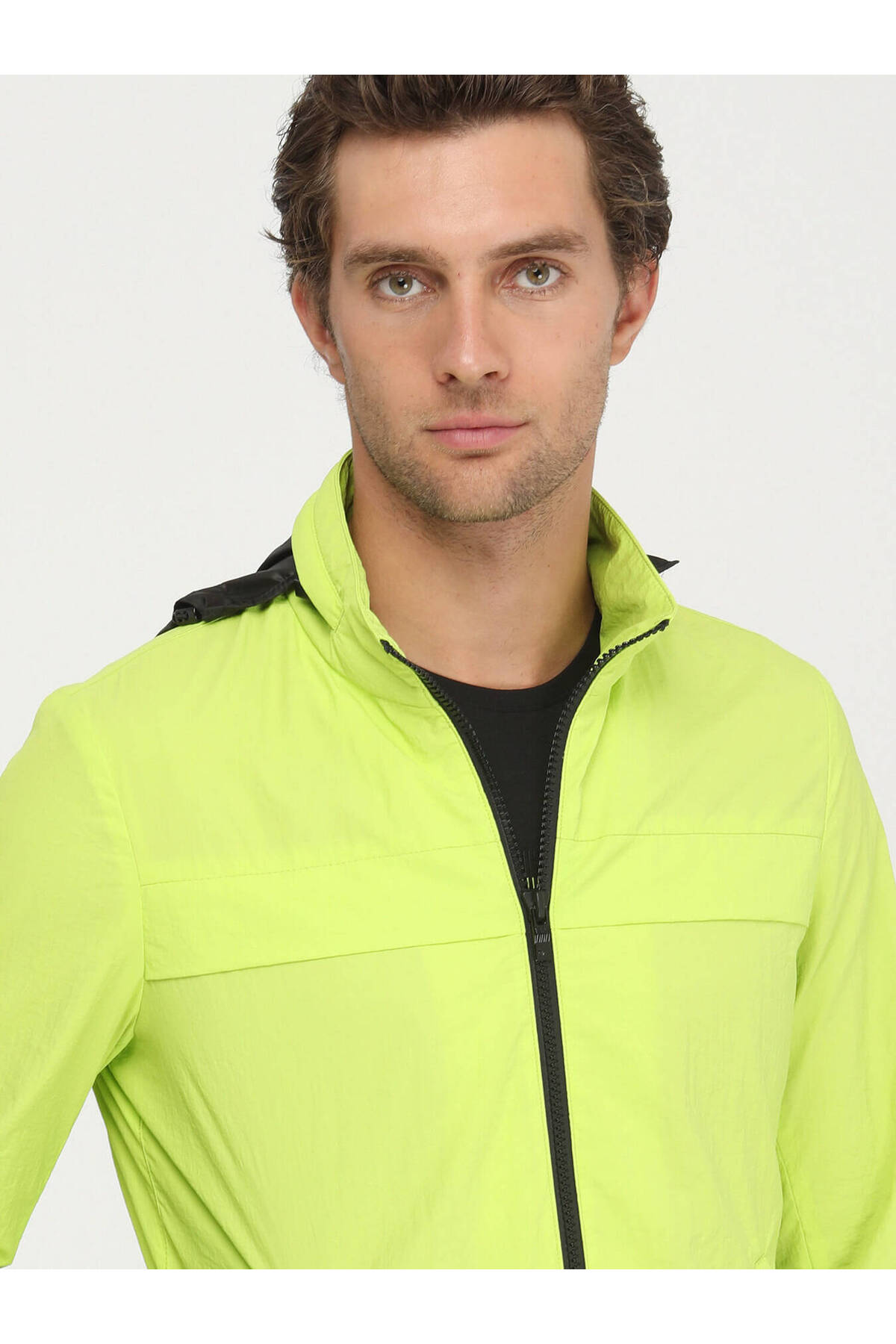 Kip Erkek Oversize Neon Sweatshirt - Minimalist Stil Secondary image