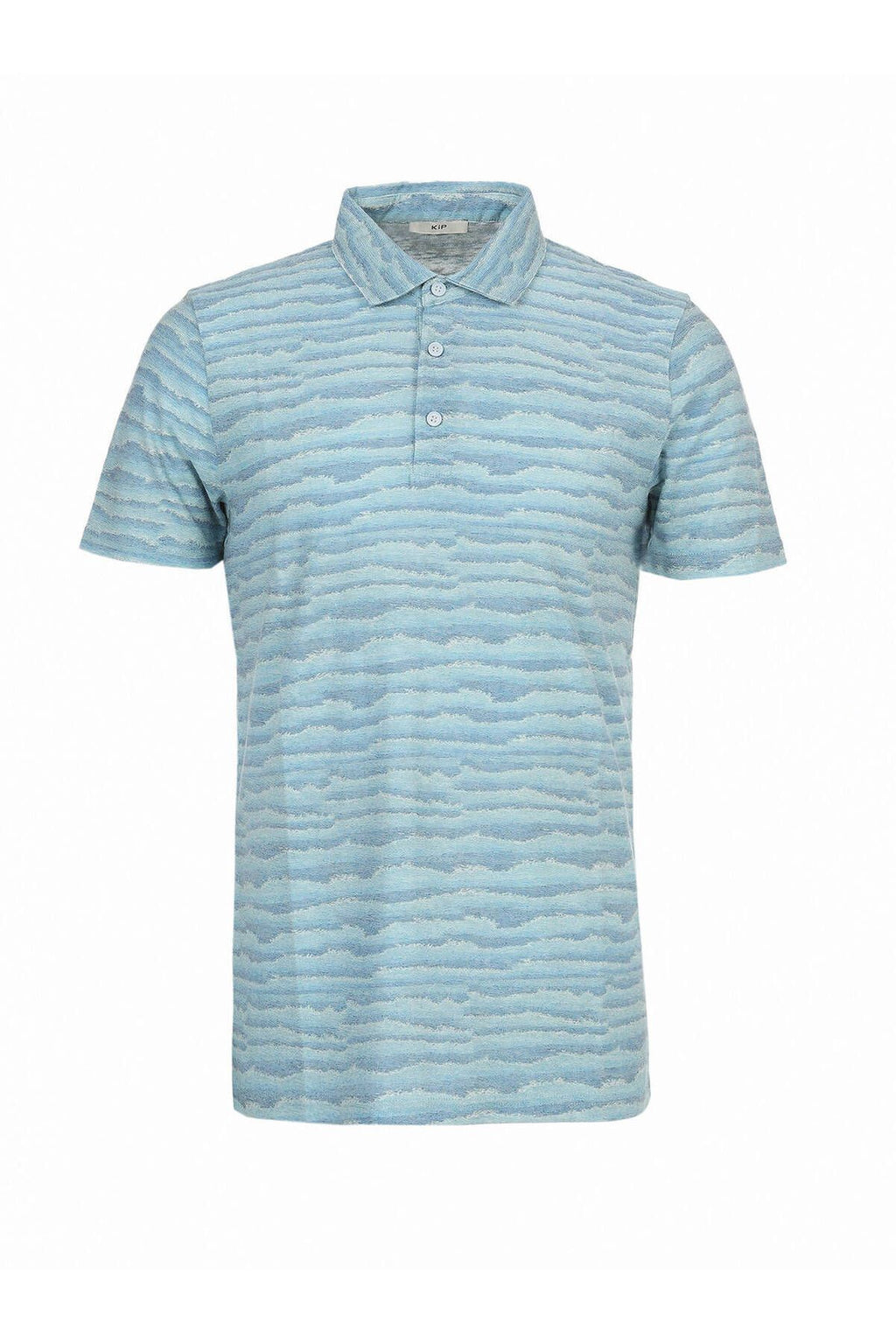 Kip Polo Yaka Kısa Kol Erkek T-Shirt - Minimalist Günlük Stil