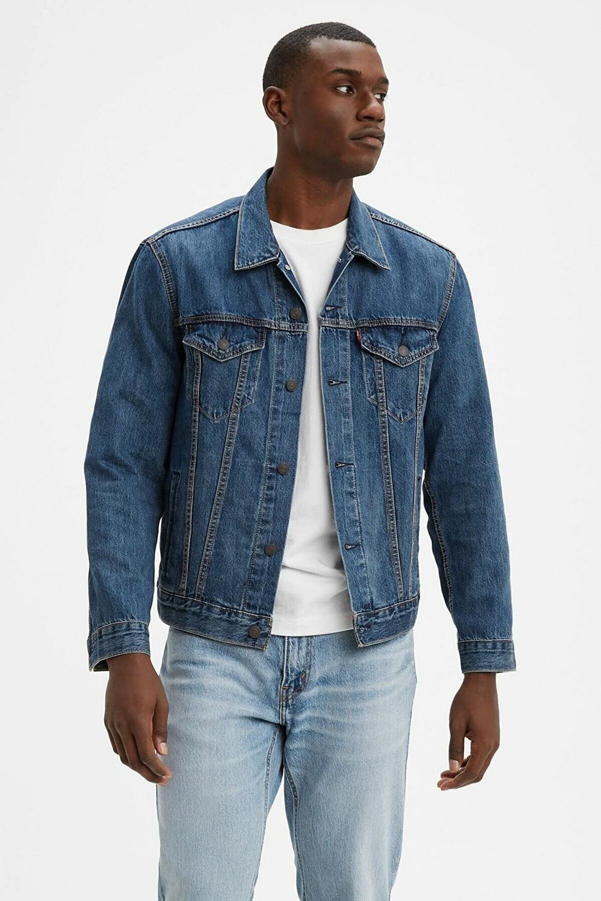 Levi's Erkek Klasik Denim Ceket - Günlük Stil - Uzun Kol Main image