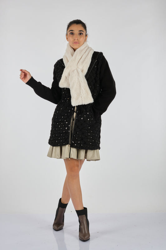 Ysatis Women's Fur Collar 2021A000001