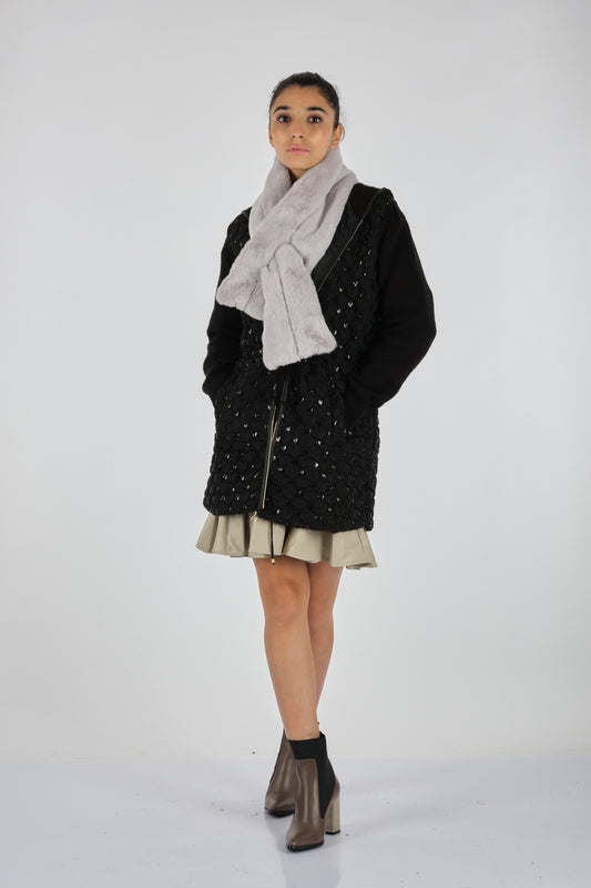 Ysatis Women's Fur Collar 2021A000001