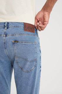 Lee Erkek Slim Fit Normal Bel Dar Paça Denim Kot Pantolon Jean