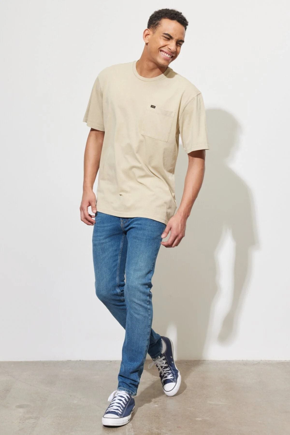 Lee Erkek Slim Fit Dar Paça Jean Pantolon - Günlük Kombinleriniz İçin