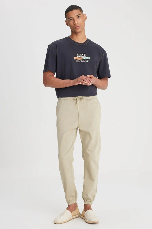 Lee Erkek Minimalist Jogger Pantolon - Rahat & Şık Günlük