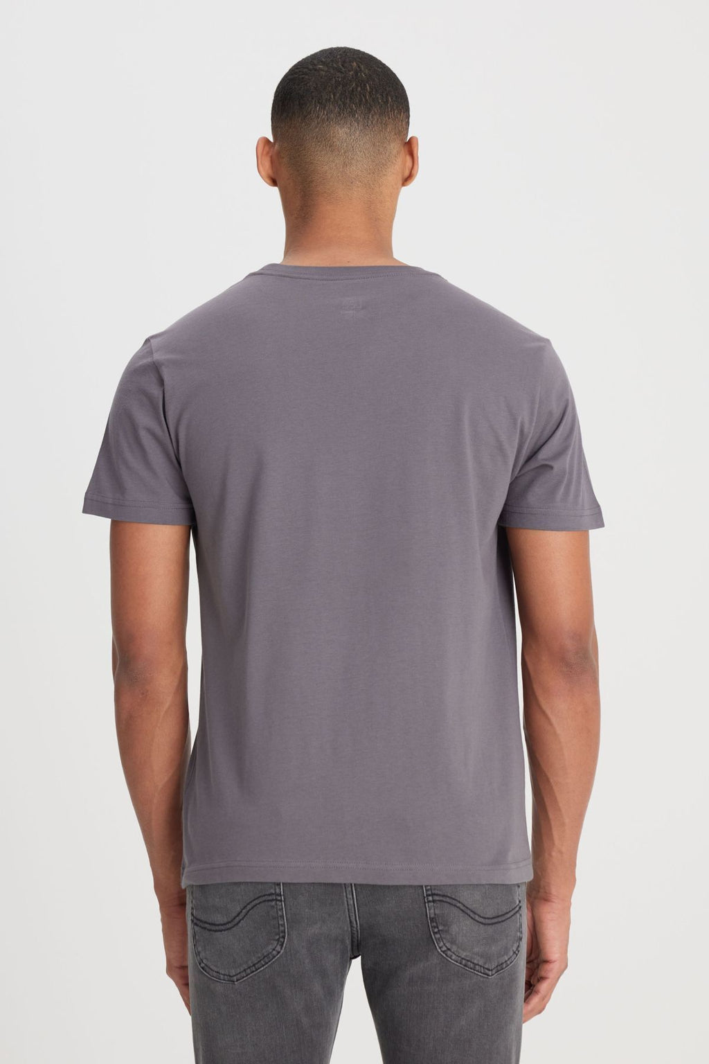 Lee Erkek Minimalist Kısa Kol T-Shirt - Günlük Stil