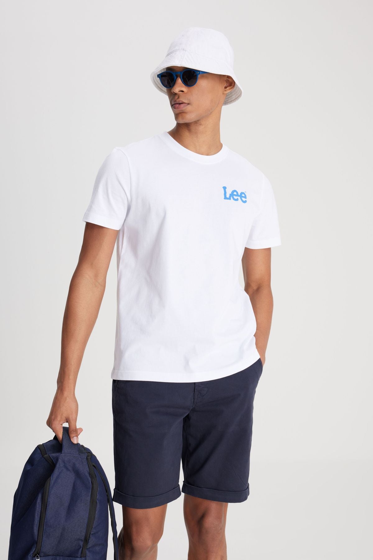 Lee Minimalist Erkek T-Shirt - Kısa Kol Yuvarlak Yaka Günlük Main image