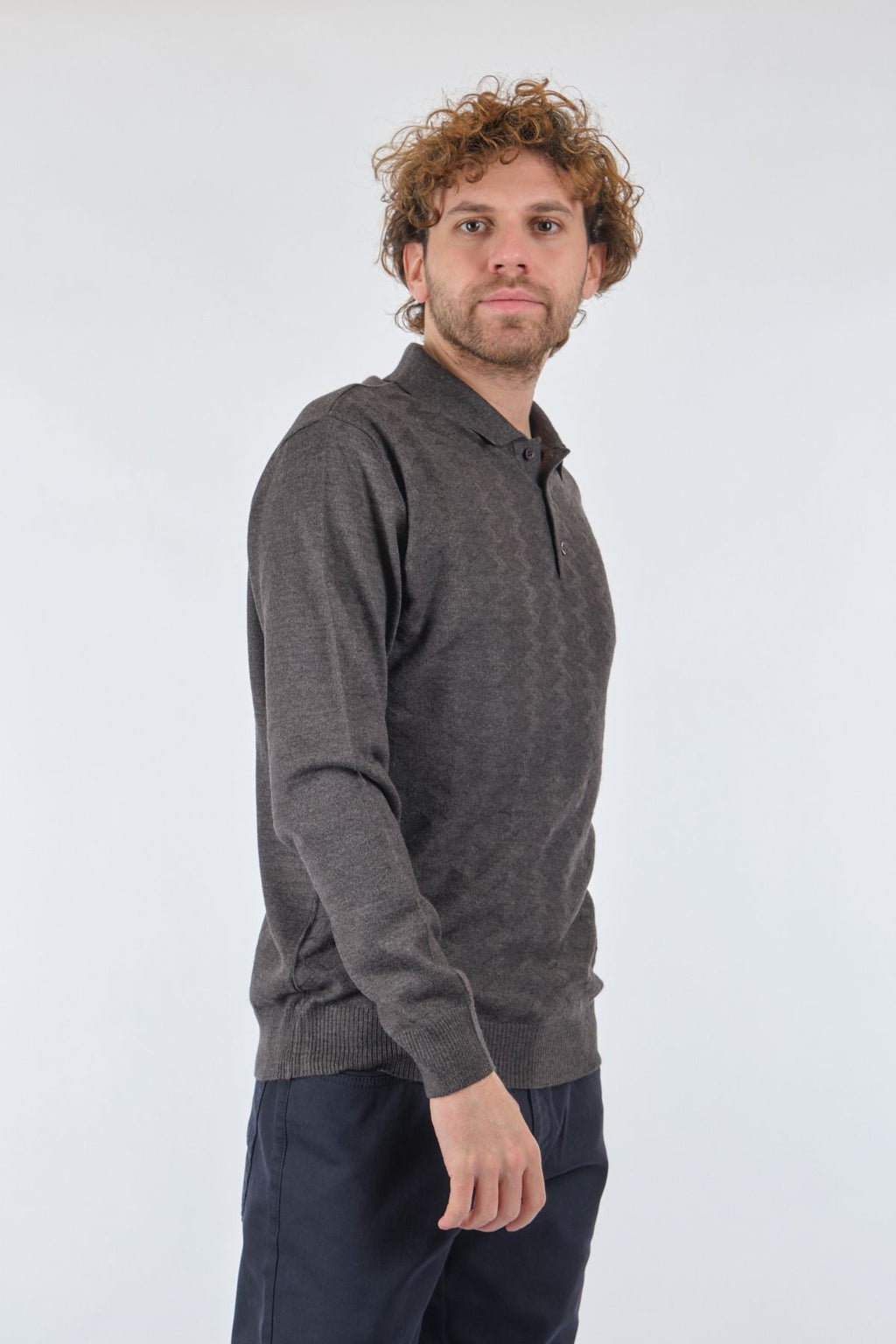 Legato Erkek Uzun Kol Polo Yaka Kazak - Minimalist Tarz