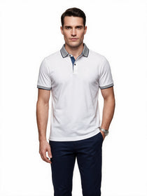 Legato Erkek Polo Yaka Pike Kumaş Kısa Kollu T-Shirt