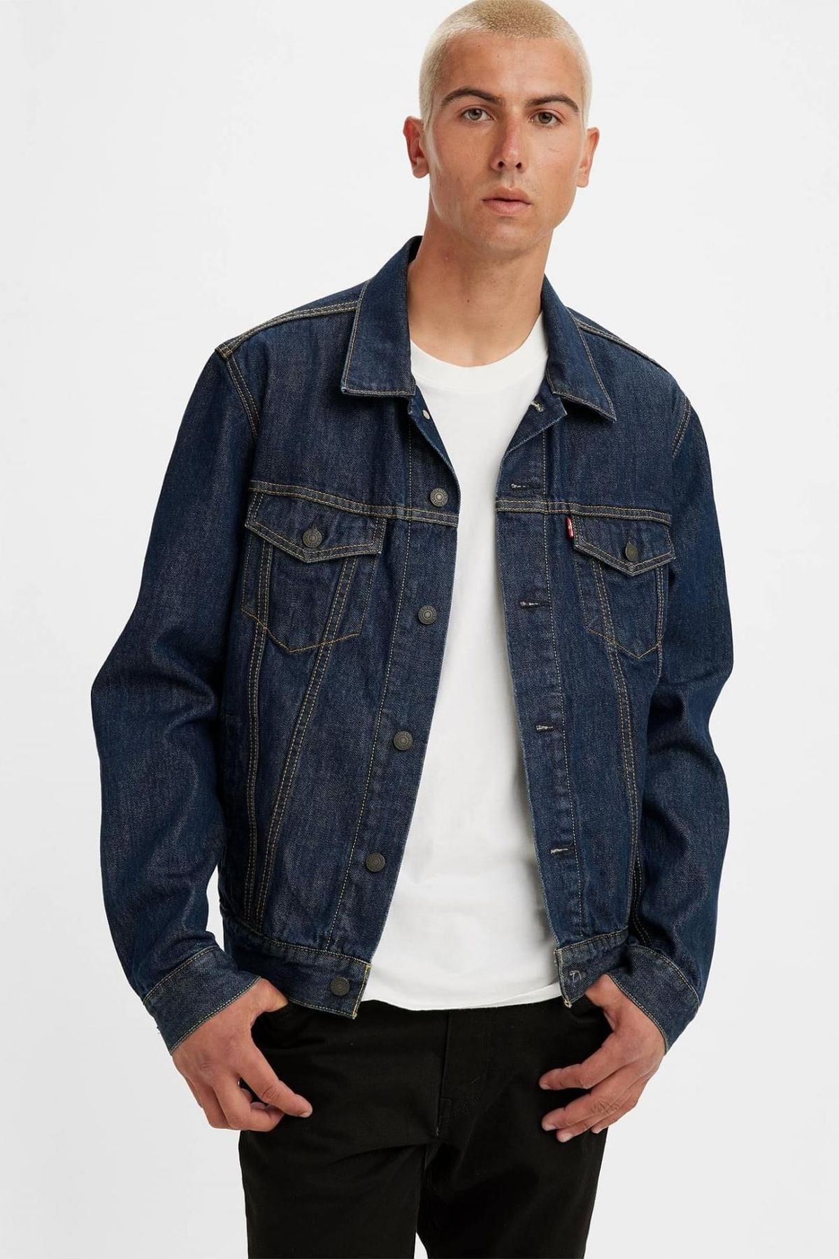 Levi's Erkek Klasik Denim Ceket - Regular Fit, Uzun Kol - Vintage Stil Main image