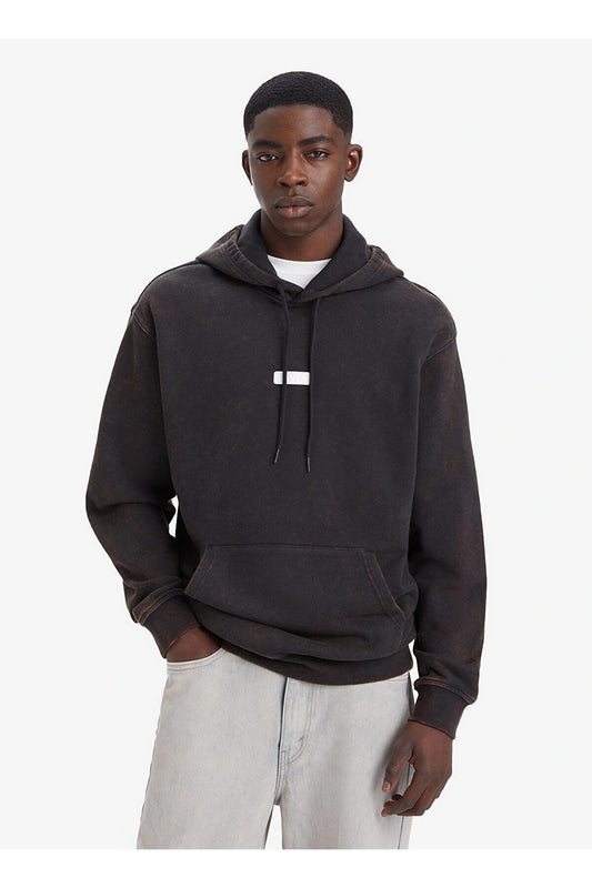Levi's Erkek Oversize Kapüşonlu Sweatshirt - Vintage Stil - Günlük Kullanım