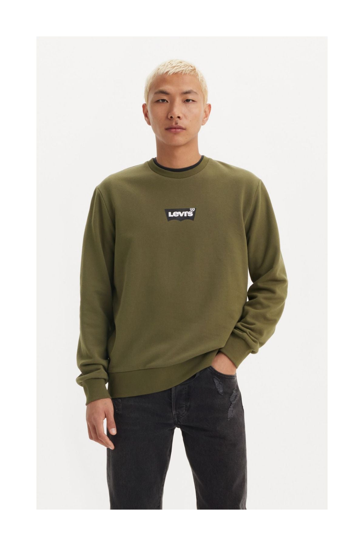 Levi's Oversize Erkek Sweatshirt - Günlük Minimalist Tarz Ana görsel